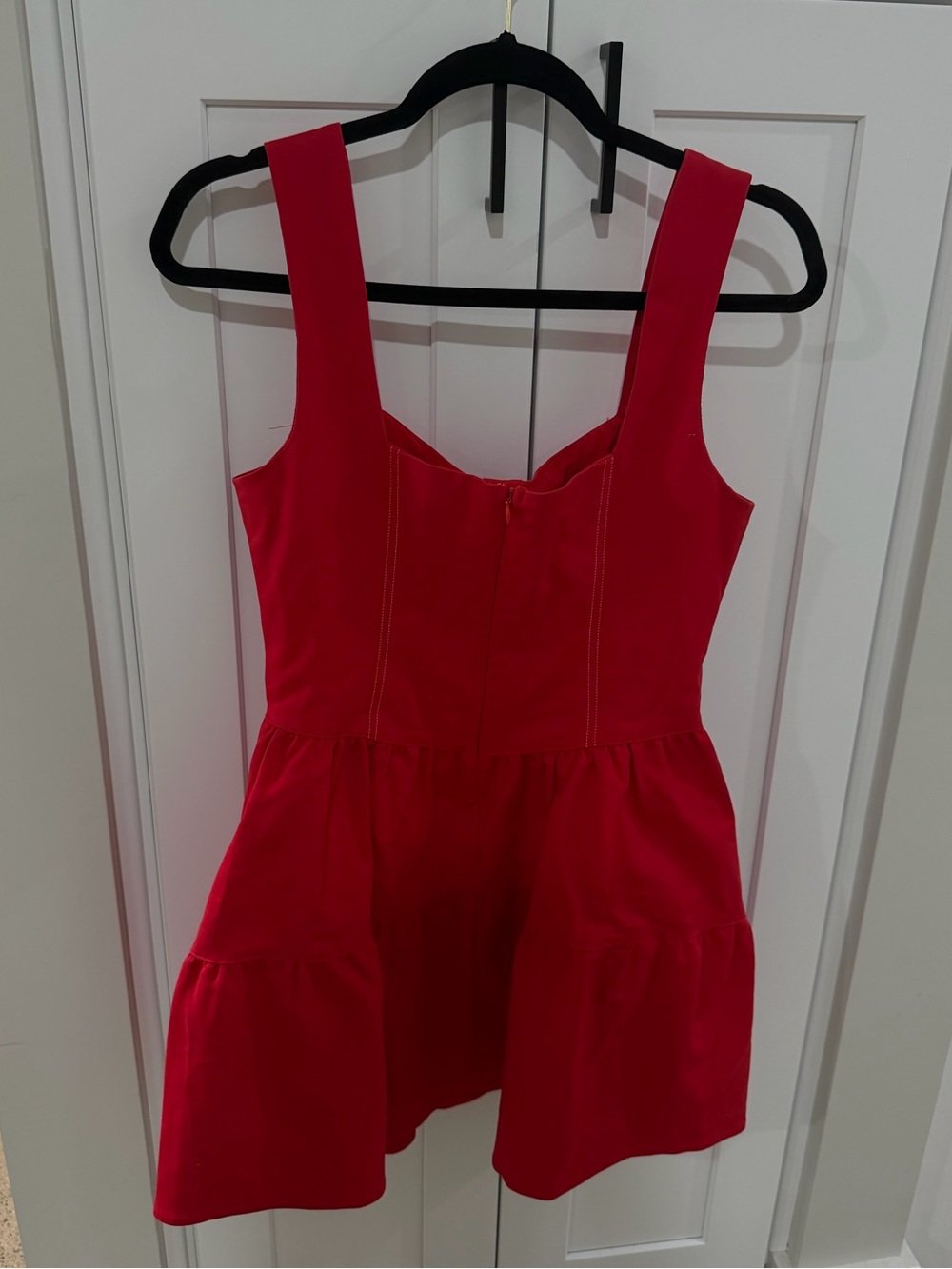 RED ASTR DRESS - Picture 3 of 4